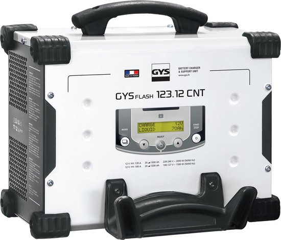 GYS acculader GYSFLASH 123 24 CNT-FV 5m snoer