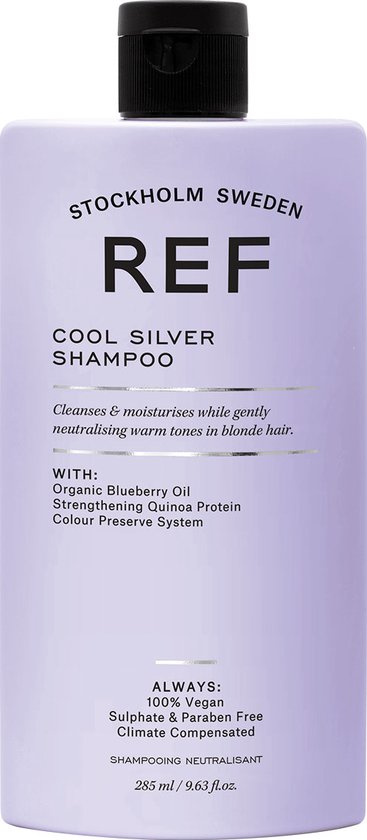 ribben mudder partikel REF Stockholm - Cool Silver Shampoo Vrouwen Ieder Haartype - 285ml | bol.com