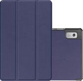 Hoesje Geschikt voor Lenovo Tab M9 Hoesje Case Hard Cover Hoes Book Case - Donkerblauw