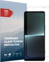 Protecteur d'écran en Tempered Glass Rosso 9H adapté pour Sony Xperia 1 V | Lame de verre | Couche protectrice | Verre de protection | Dureté 9H