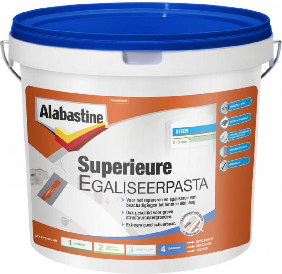 Alabastine superieure egaliseerpasta - 20 kg. - Alabastine