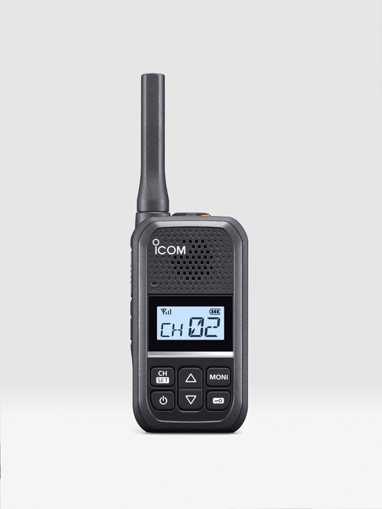 Foto: Icom ic u20sr euro pmr446 portofoon horeca detailhandel compact lichtgewicht