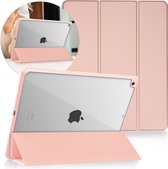 iMoshion Tablet Hoes Geschikt voor iPad 8 (2020) 8e generatie / iPad 7 (2019) 7e generatie / iPad 9 (2021) 9e generatie - iMoshion Trifold Hardcase Bookcase - Roze