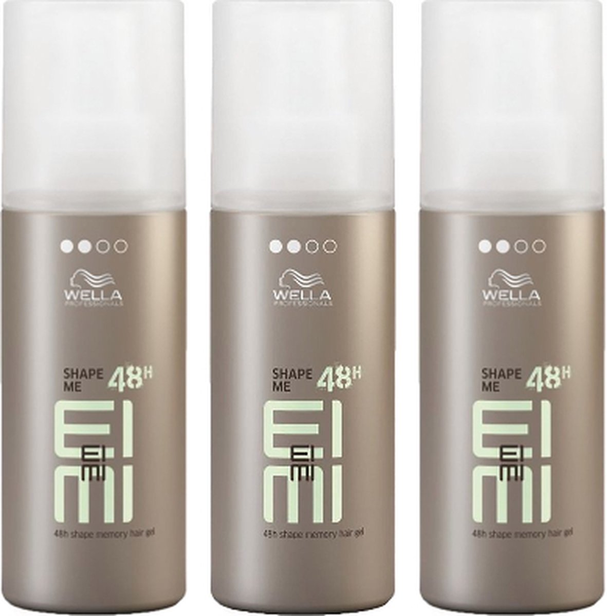 Wella Professionals - EIMI - Texture Shape Me - Stylinggel - 3 x 150ml