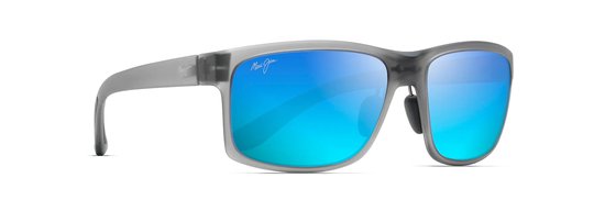 Maui Jim Pokowai Arch - B439-11M - Translucent Matte Grey - Blue Hawaii