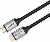 Ewent EC1346, 1,8 m, HDMI Type A (Standard), HDMI Type A (Standard), Compatibilité 3D, Canal de retour audio (ARC, Audio Return Channel), Noir