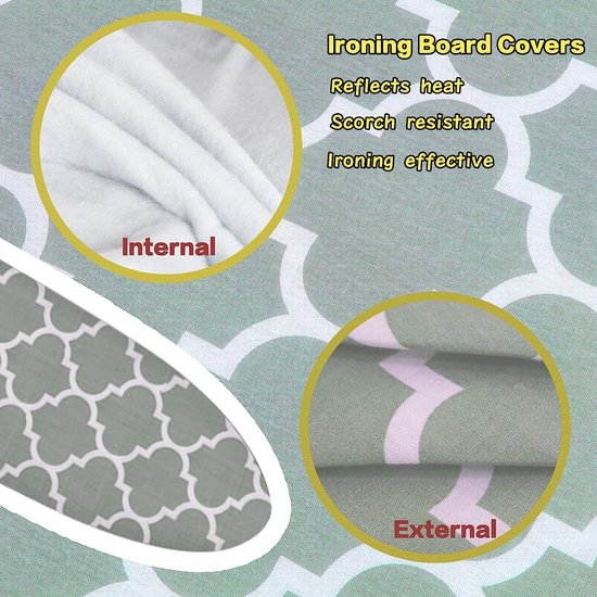 Strijkplankhoes - hoes voor strijkplank | bol