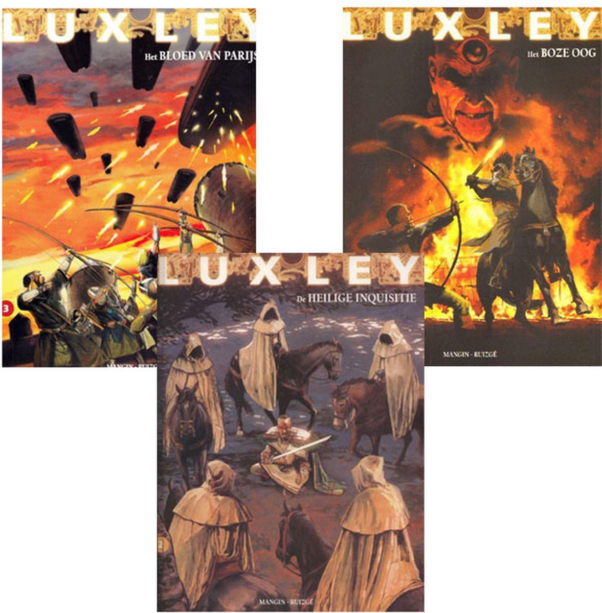 Strippakket Luxley (3 Stripboeken)