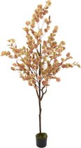 Eucalyptus Kunstplant 180 cm Roestkleur | Eucalyptus Kunstboom | Grote Kunstplant | Kunstplanten voor Binnen