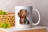 Mok Dachshund - Pets - honden - liefde - cute - love - dogs - dog mom - dog dad- cadeau - huisdieren