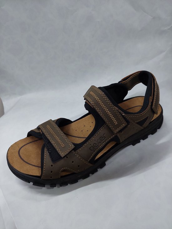 RIEKER 25063-25 / sandales pour hommes / marron / taille 46