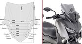 Givi NS Yamaha X-Max 125/300/400 2136S Pare-brise Yamaha X-Max 125/300/400 - Fumé