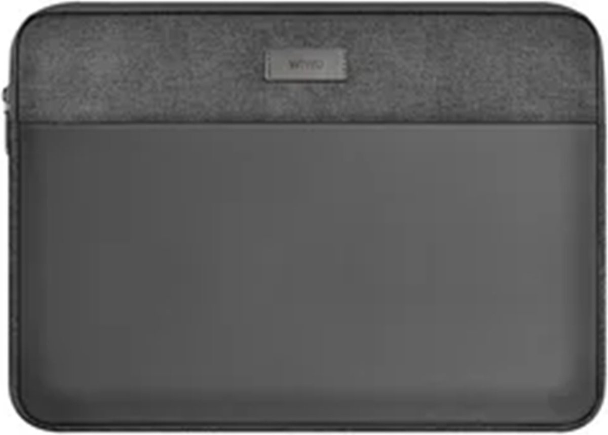 WIWU - Laptophoes 14 inch - Minimalist Laptop Sleeve - Waterafstotend - Grijs