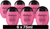 Treaclemoon Handcreme Raspberry Kiss - 6x75 ml - Voordeelverpakking