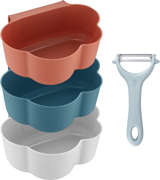 HOLIDYOYO Poubelle Cylindrique Intérieure 3L - Seau Déchets Cuisine Mince Et Compact