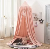 IL BAMBINI - Grande moustiquaire Bébé pour Chambre de bébé - Lit bébé - Blush - Rose - Polyester