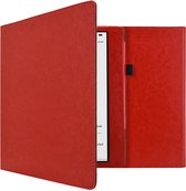 Hoesje geschikt voor Kobo Elipsa 2E E-reader - iMoshion Vegan Leather Bookcase - Rood