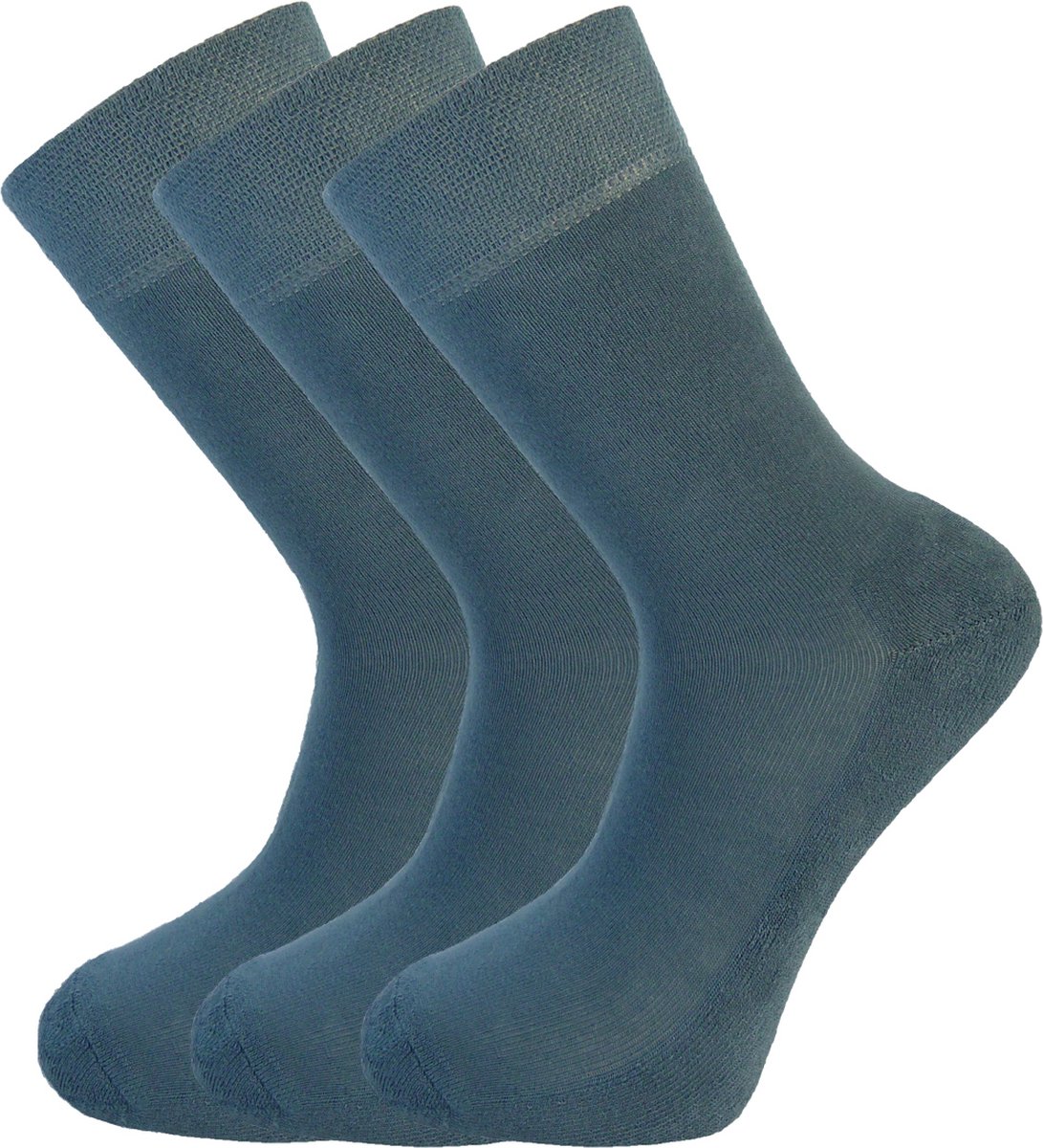 Bamboe sokken - 3 paar - RAF Blauw - Maat 38 - 39