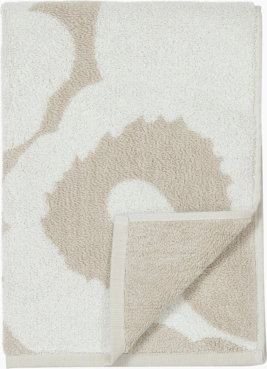 Marimekko (keuken-) handdoek Unikko beige 50 x 70