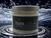 BAM kaarsen - geurkaars aqua - 60 branduren - op basis van zonnebloemwas - cadeau - vegan