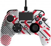 X-Rocker - PS4 Controller - Bekabelde Controller - Esports Pro 2020 - PS3 Compatible - Wit/Rood/Grijs