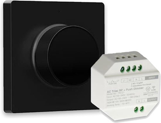 Draadloze LED Dimmer Paneel met Afstandsbediening