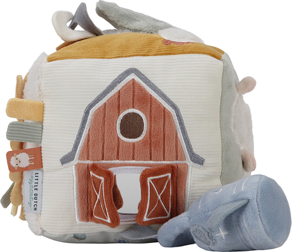 Little Dutch - Activiteitenkubus - Little Farm - baby speelgoed — afbeelding 3