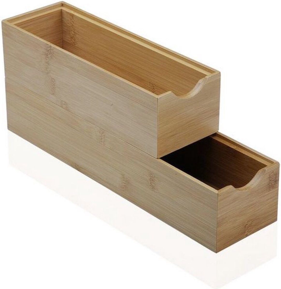 Multi-functionele Kist Versa Bamboe (7,8 x 6,4 x 23 cm)