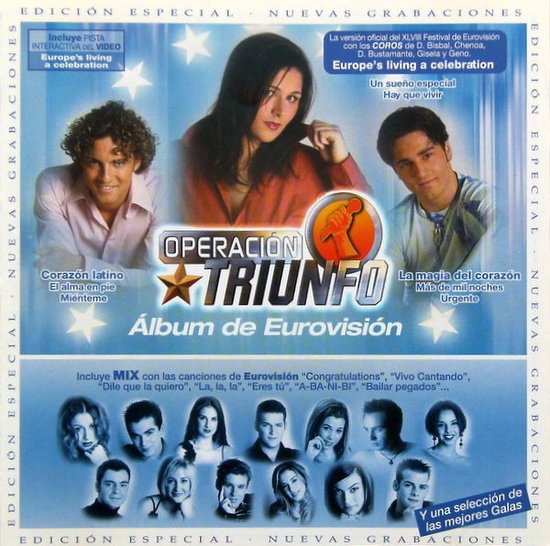 Operación Triunfo: Album de Eurovision