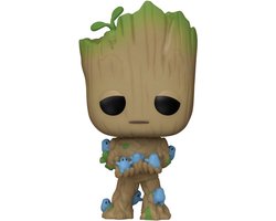 Guardians Of The Galaxy I am Groot - Groot with Grunds vinyl figuur nr. 1194 Funko Pop! standaard