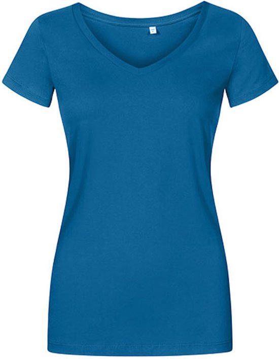 Women´s V-hals T-shirt met korte mouwen