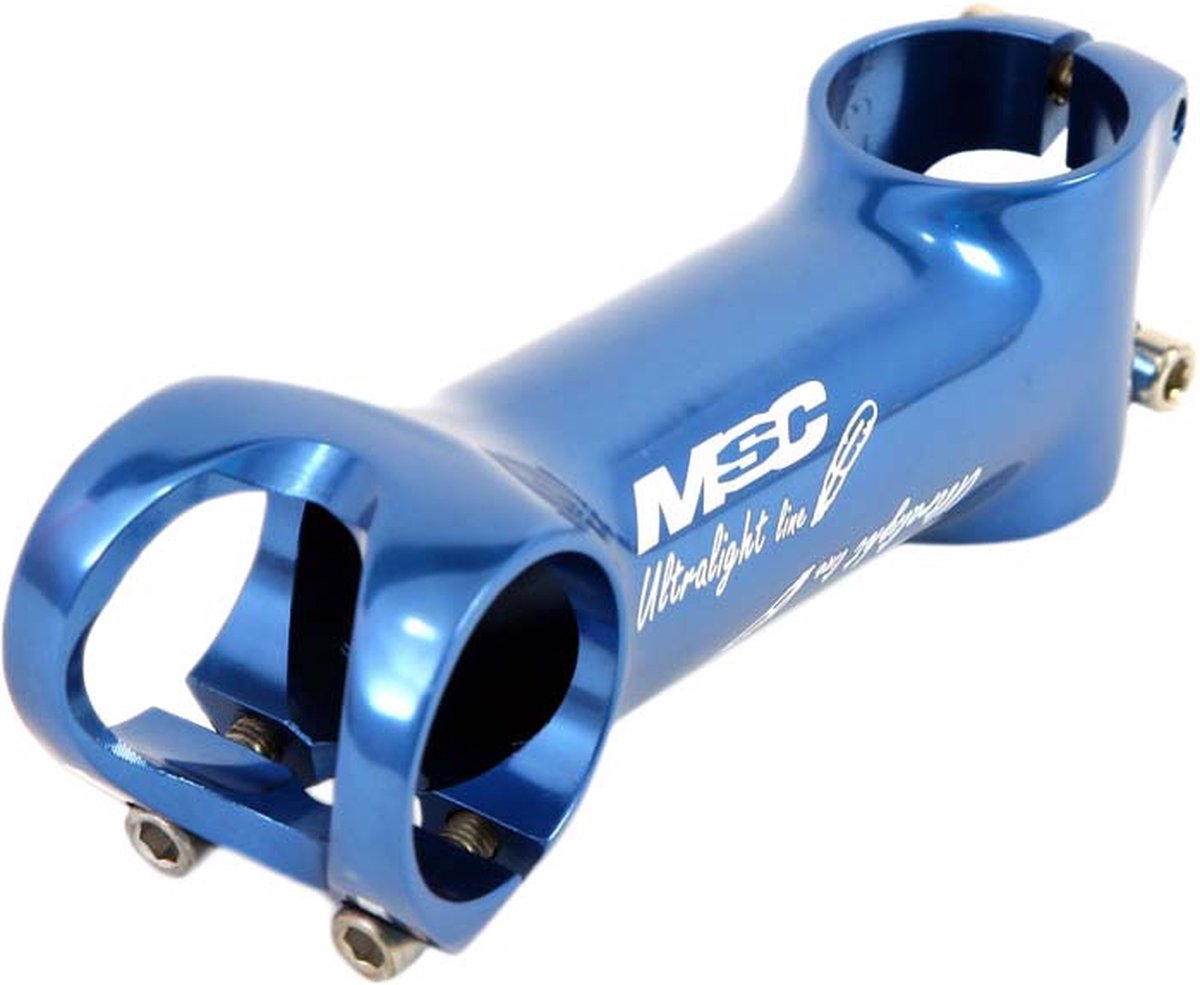 Msc Ultralight Ii Line Fiets Stuurpen Blauw 90 mm / 6º