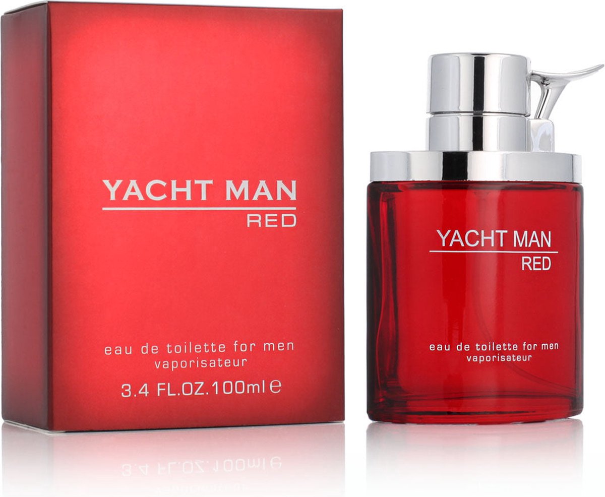 Yacht Man Red By Myrurgia Edt Spray 100 ml - Fragrances For Men