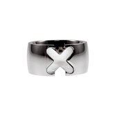 Ring Large Femme - Acier Inoxydable - Ring avec Nacre - X-Desing