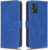 Coverup Book Case - Geschikt voor Motorola Moto E13 Hoesje - Blauw