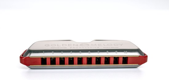 Hohner Golden Melody Progressive harmonica diatonique en Sol (G)