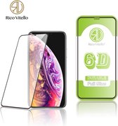 Screenprotector Geschikt voor iPhone 14 (iPhone 13 en 13 pro) full cover 6D - Temperend galss- Beschermglas- Beschermglas- gehard glas- Hoge kwaliteit