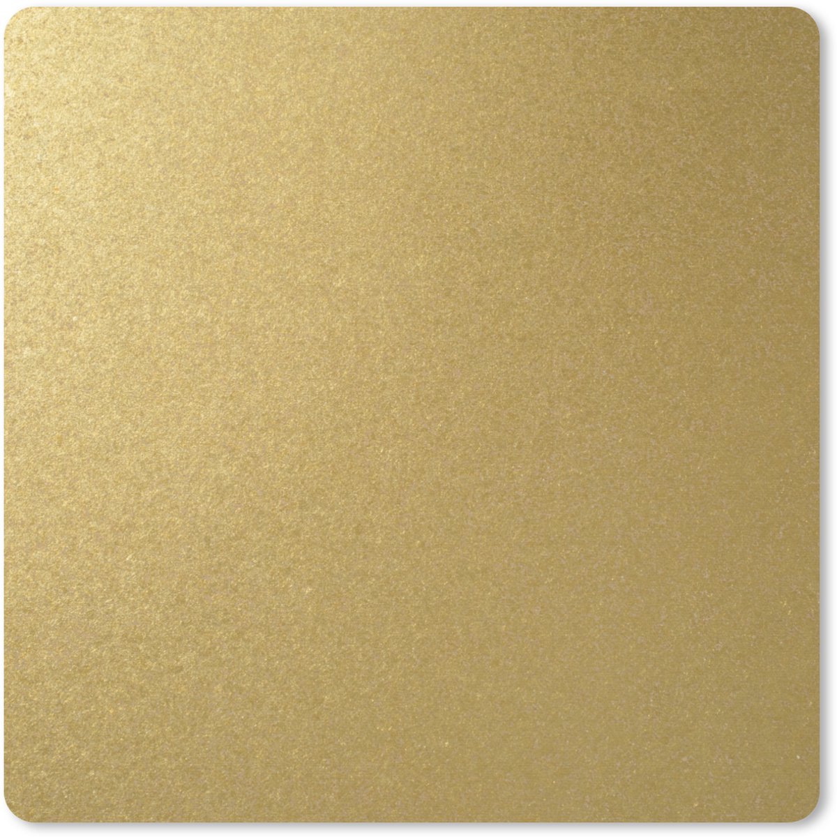 Muismat 30x30 cm - Mousepad Goud - Metaal - Luxe - Design - Muismatten
