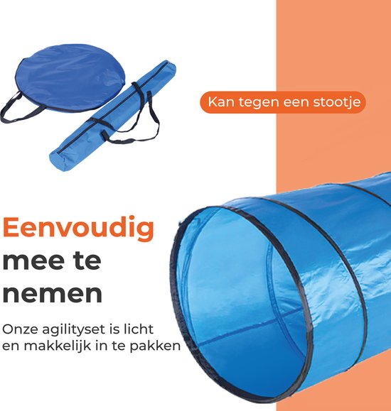 Agility Tunnels - Sport en Spel voor dieren