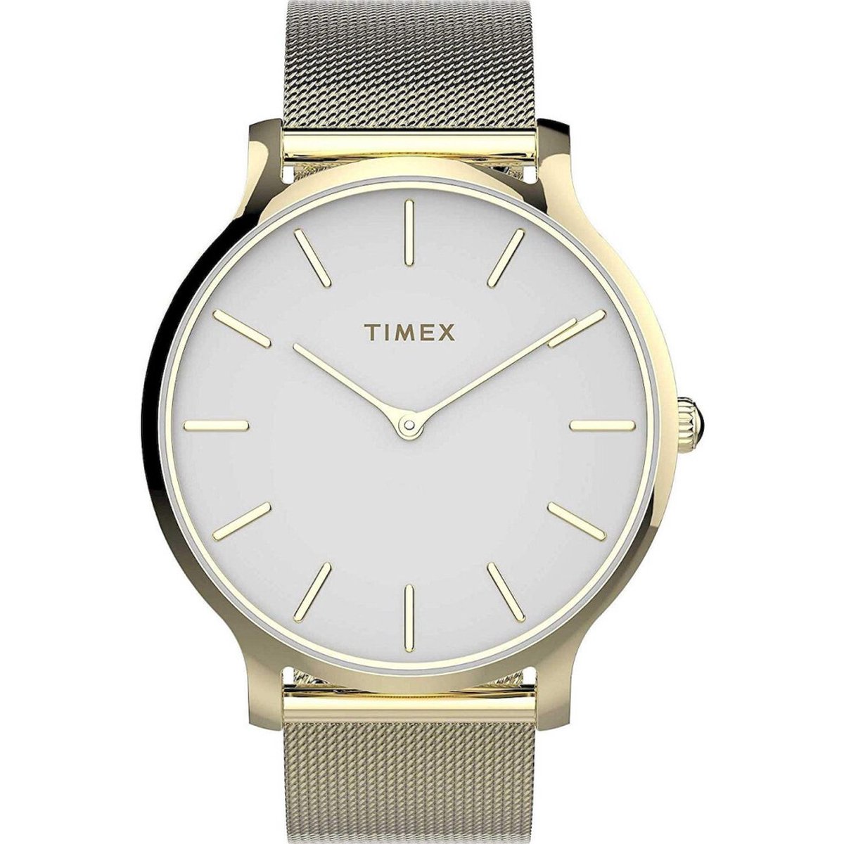 Timex Transcend TW2T74100 Horloge - Staal - Goudkleurig - Ø 38 mm