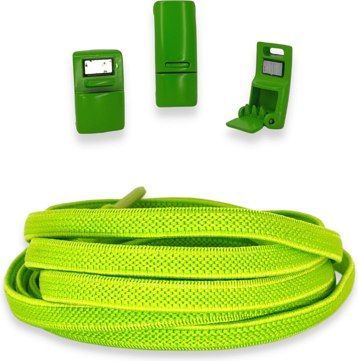 U-Laces kiddos elastische veters wit 6 stuks kopen bij