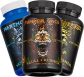 Triple Combi Pack 3x - Menthol Ice + Pumpkin Spice + Citrus Storm Smelling Salt - Skull Crusher® - 3x 100ml - Vlugzout