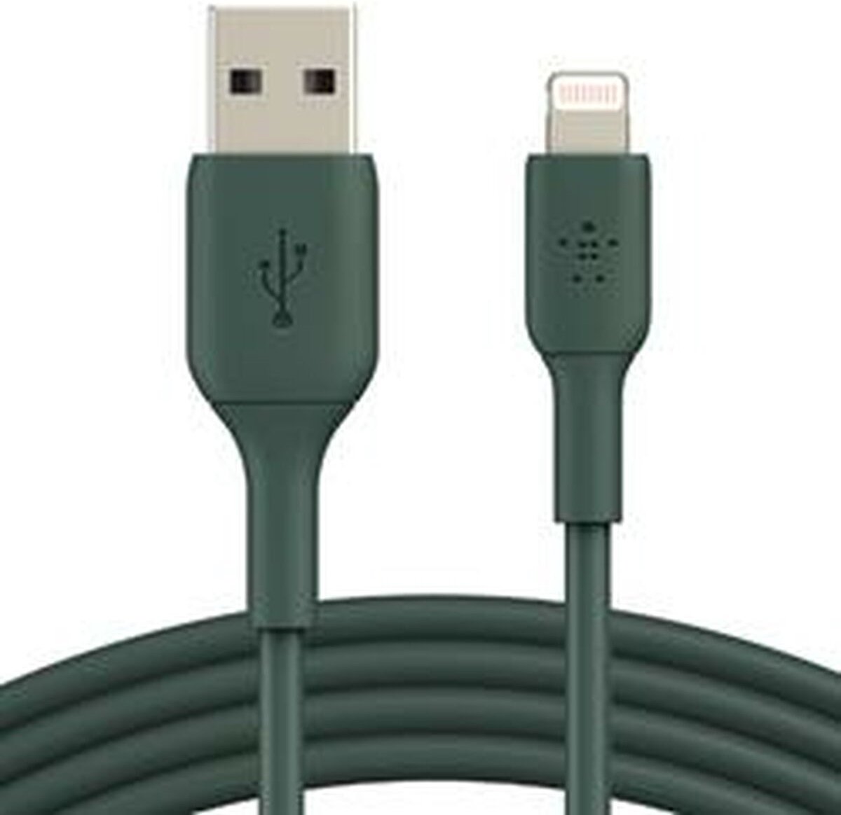 Belkin iPhone Lightning naar USB-C kabel - 1m - midnight green
