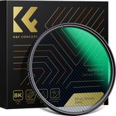 K&F Concept 72mm Blue Streak Nano-X HD MRC brushed filter video film camera