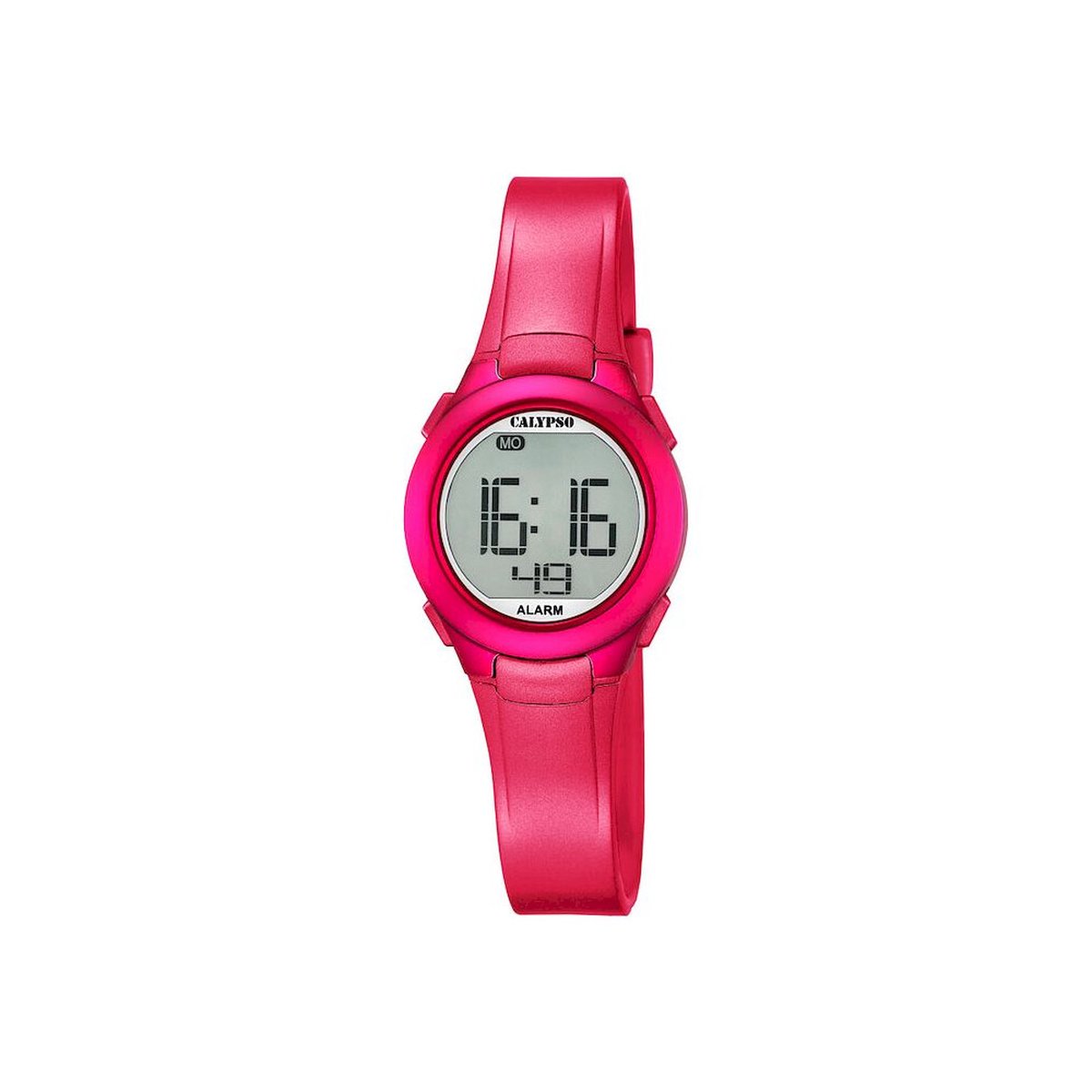 Calypso K5677-4 digitaal horloge 28 mm 100 meter roze