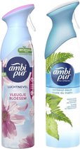 Ambi Pur Morning Dew - Blossom - Spray désodorisant - Pack économique 2 x 300 ml