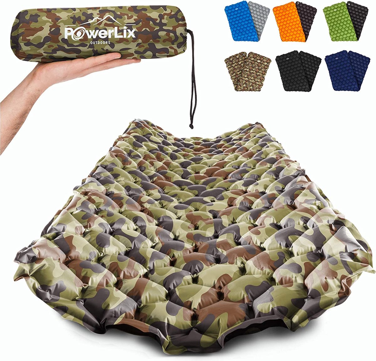 Slaapmat – sleeping mat – Zelfopblazend