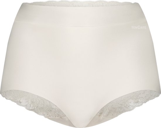 ten Cate Secrets high waist met kant off white voor Dames | Maat XL