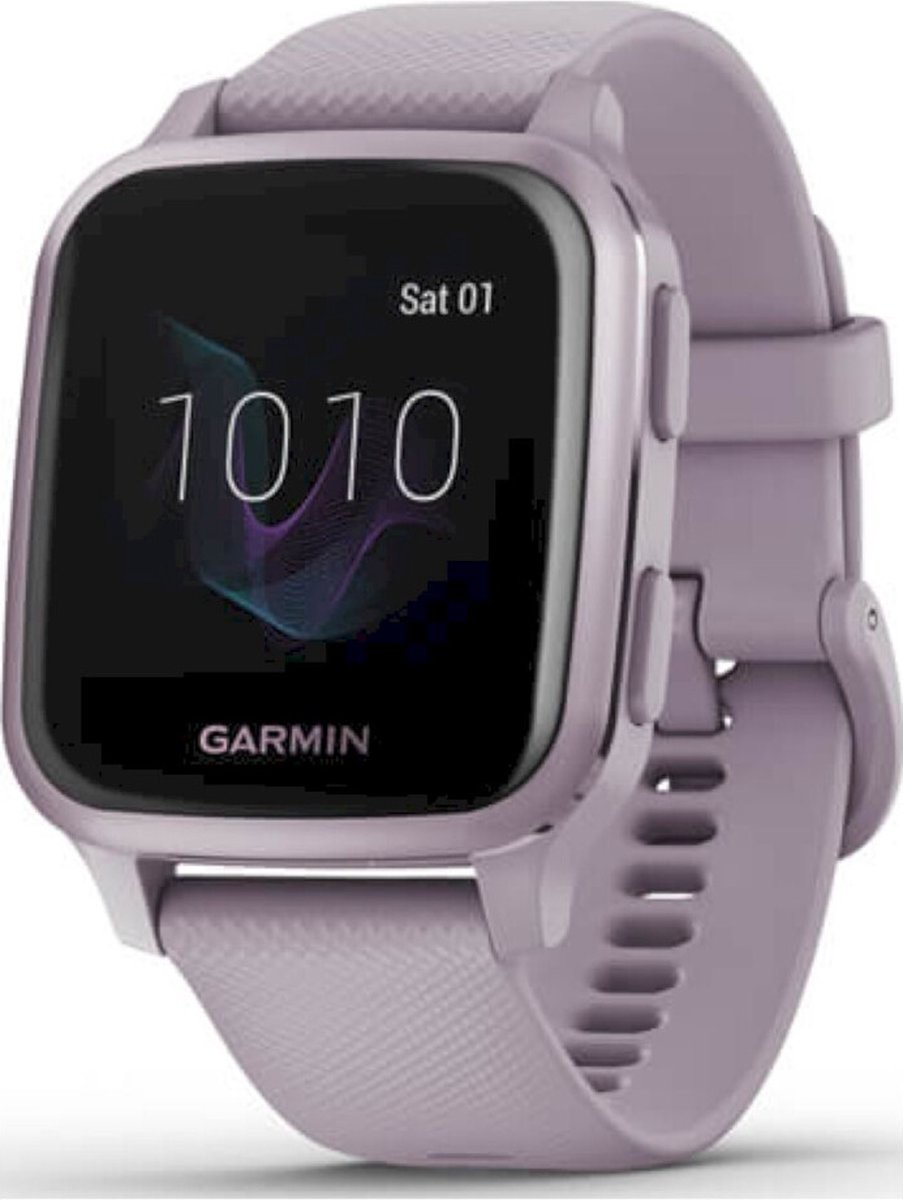 Garmin Venu Sq - Smartwatch voor dames - 6 dagen batterij - 41 mm - Lavender/Rose Purple - Garmin