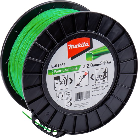 Makita E-01781 Maaidraad 2,00x310mtr Groen van Makita — afbeelding 3